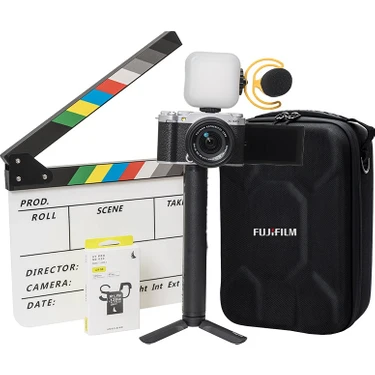Fujifilm Vlogger X-M5 Kit III Gümüş Fotoğraf
