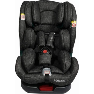 locos 0-36 kg 360 Derece Dönebilen Isofixli Çocuk Oto
