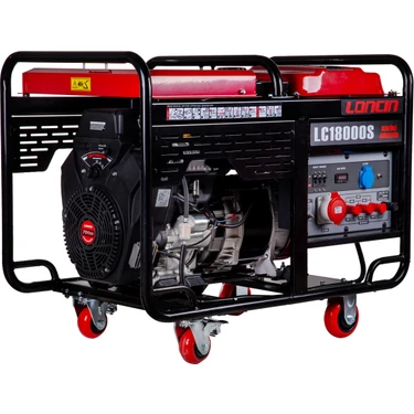Loncin LC18000S Eur5 Jeneratör 14 Kw Marşlı Trifaze Loncın Fiyatı