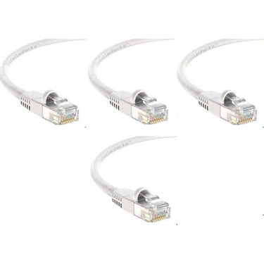 S-Link 1.5 Metre Cat6 Gri 23AWG RJ45 Lan Kablosu Uçları Hazır Takılı Bilgisayar Modem Internet