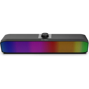Claw's Lumatone 6W (3W X2) Full Rgb Işıklandırmalı USB + 3.5mm Audio Çıkışlı Ses Kontrolcülü