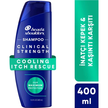 Head&Shoulders Head & Shoulders Clinical Strength Cooling Itch Rescue Kaşıntı Karşıtı Şampuan 400