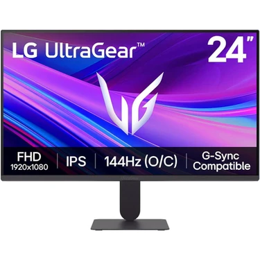 LG UltraGear™ G4 24G411A-B 144Hz 1ms FHD IPS NVIDIA G-SYNC Compatible SRGB Gaming