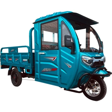 Arora E-Kargo 3 Tekerli Kapalı Kabinli Kasalı Elektrikli Motosiklet