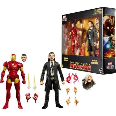 Marvel Legends Iron Man (Extremis) And Marvel's Mandarin Fiyatı