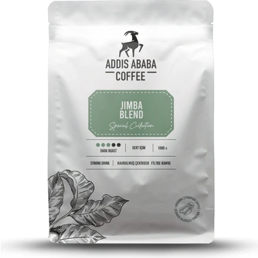 Addis Ababa Coffee Coffee Jimba Blend Moka Pot Kahve 1000