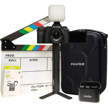 Fujifilm X-S20 Siyah + XC15-45MM Vlogger Hazır