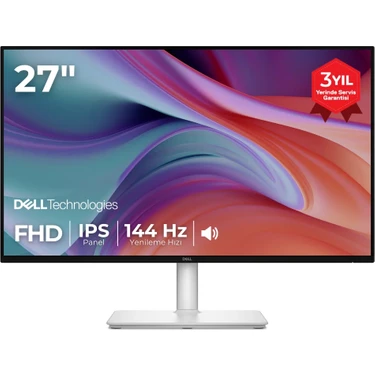 Dell 27 Plus S2725HSM 27 1920X1080 Fhd 144Hz 1ms IPS HDMI Freesync IPS Pivot Premium