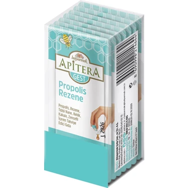 Balparmak Apitera GEST Doğal Bal, Rezene, Tıbbi Nane, Kekik, Kakule, Zencefil ve Propolis İçeren