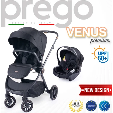 Prego 2028 Venüs Seyahat Sistem Bebek Arabası 22 kg Taşıma Kapasitesi Katlanabilir