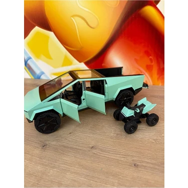 Scntoys Diecast Metal Tesla Cybertruck Pickup 1:24 Motorlu Fiyatı