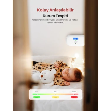 X-Sense Innovations Wi-Fi Özellikli Akıllı Karbon Monoksit Fiyatı