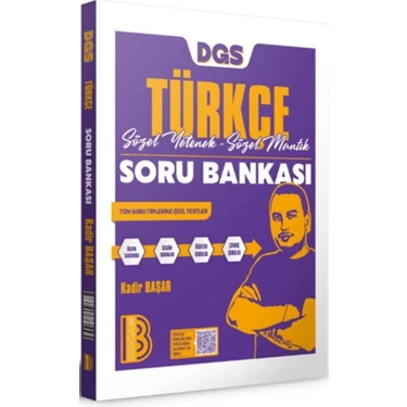 2026 Dgs Türkçe Sözel Sayısal Soru Bankası Benim