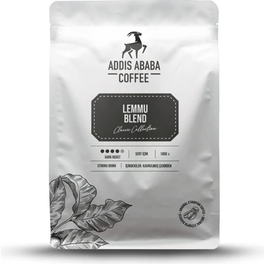 Addis Ababa Coffee Lemmu Blend Filtre Kahve 1000