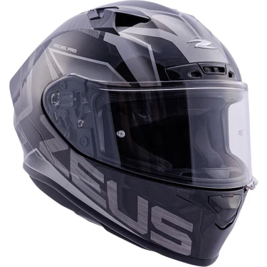 Zeus ZS-826 Pearl Black Silver BK3 Kapalı Kask (Pinlock Fiyatı