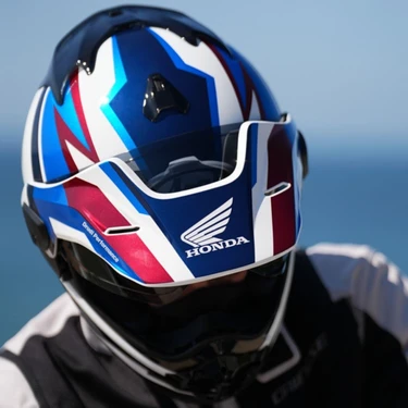 ヘルガー Arai Tour-X5 Honda Blue Kapalı Kask Fiyatı - Taksit Seçenekleri