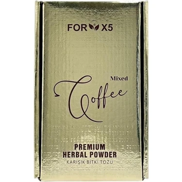 Forx5 Coffee Bitkisel Kahve Karışımı-Kilo Kontrolüne