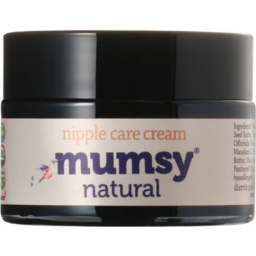 Mumsy Natural Göğüs Ucu Bakım Kremi 30 ml Organik Bitkisel Formül Çatlak ve Tahriş Karşıtı