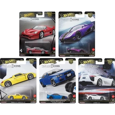 Hot Wheels Premium Timeless Icons 5li Set Metal 1/64 Ölçekli Fiyatı