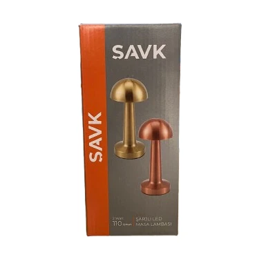 Şavk Şarjlı LED Masa Lambası 2WATT 110 Lümen Renk