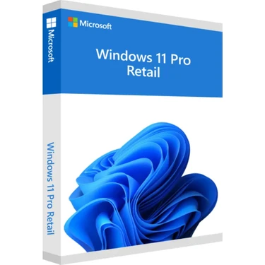 Microsoft Windows 11 Pro Retail Lisans