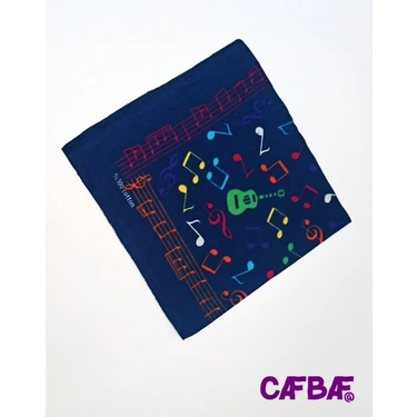 Caf Baf Cafbaf Kare Bandana Müzik MODEL.8517 -