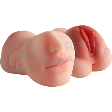 Rabixy Jolie Oral Anal Vajinal 3 Girişli Titreşimli Gerçekçi Mastürbatör 730