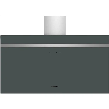 Siemens LC95FCJ00T IQ300 Duvar Tipi Davlumbaz 90 cm Şeffaf Cam Titanyum