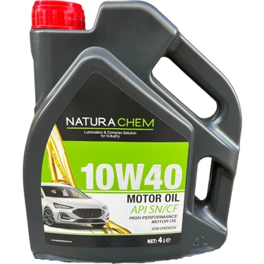 Naturachem 10W-40 Yarı Sentetik Motor Yağı 4