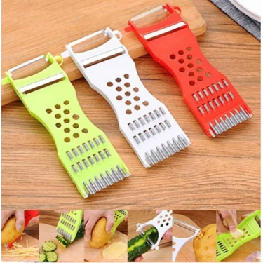 Dies Çok Fonksiyonlu Soyacak Tek Başına Soyacak Seti Jülyen Soyacak Rende Şekilli Meyve Sebze