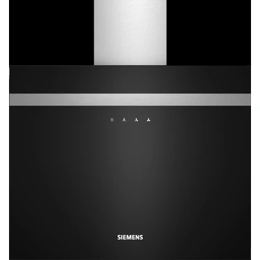 Siemens LC65FCJ60T IQ300 Duvar Tipi Siyah Davlumbaz 60 cm Alüminyum