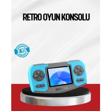 Datatek El Tipi Retro Oyun Konsolu Çocuklara Özel Portatif Oyun