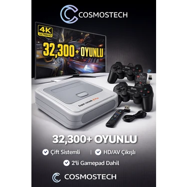 Cosmostech Retro Game Console 64GB – Super Console x Pro, Fiyatı