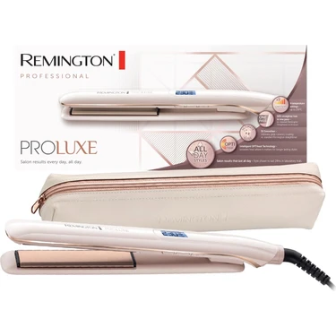 Remington S9100 Pro Luxe Seramik Saç Düzleştirici 230 Derece Isı Ayarı ile Pürüzsüz