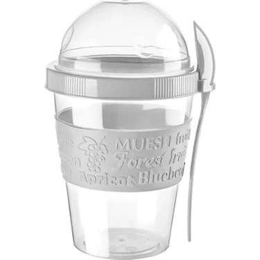 AyrStore Take'n Go Hazneli Yoğurt Kabı 600 ml