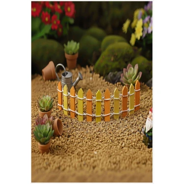 ArtMaster Mini Sarı Renkli Bahçe Çiti 1 Adet 3X60 cm Fiyatı