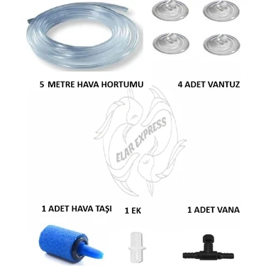 Elar 5 Metre Akvaryum Hava