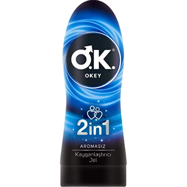Okey 2in1 Aromasız Kayganlaştırıcı Jel 200 ml Kuruluğu Azaltmaya Yardımcı 2