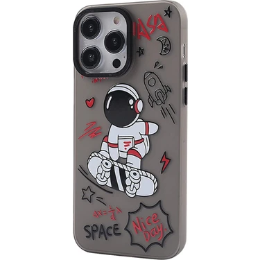 iPhone 13 Pro Kılıf Prada Desenli Kapak - Prada Siyah - 1 Fiyatı