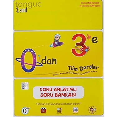 Storemax 3. Sınıf 0 Dan 3 E Tüm Dersler Konu Anlatımlı Soru Bankası (Kapak