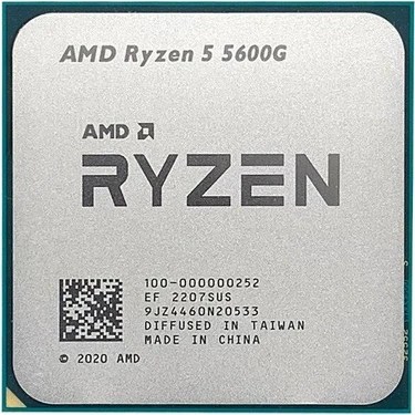 Amd Ryzen 5 5600GT 3.6ghz (Max 4.6ghz) 6 Çekirdek 16MB Önbellek Soket Am4 Tray