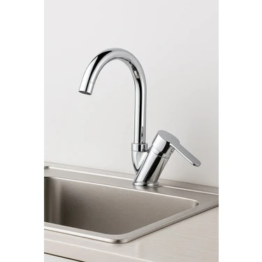 Sardıcı Lavabo Bataryası 40 Lık 5 Yıl Garantili Mix Delta Eviye Lavabo Bataryası Çift Su