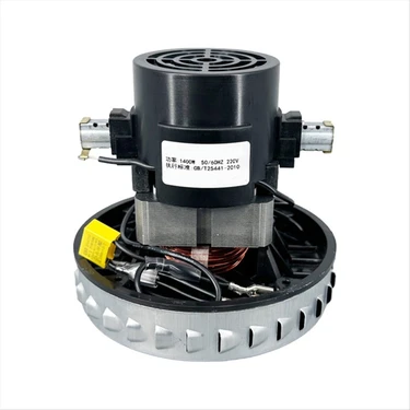 1400W Vakum Motoru Sessiz Çalışma Motoru Elektrikli Süpürge Motoru 130MM Çap Ev ve