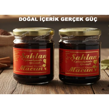 ŞAHLAN Bitkisel Macun 240 gr x 2'li - Doğal Enerji ve Güç
