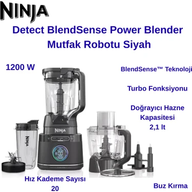 Ninja Nınja Detect Blendsense Power Blender Mutfak Robotu