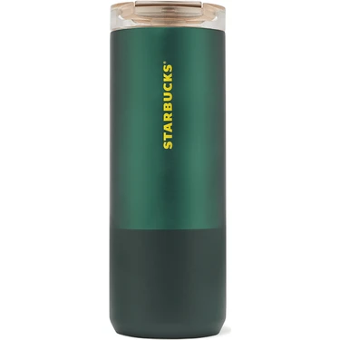 Starbucks® Paslanmaz Çelik Termos - Mat Yeşil - 2026 Özel Seri - 473