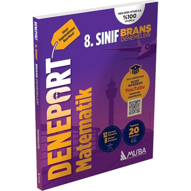 Muba Yayınları 8. Sınıf Deneport Matematik Branş