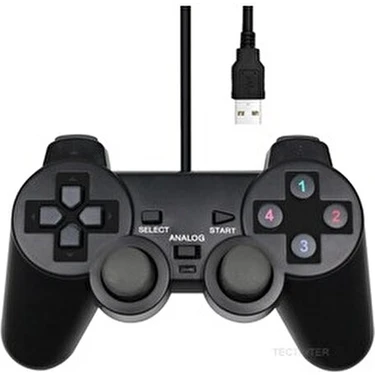 1 Adet A Kalite Titreşimli Analog Kol Oyuncu Kolu Pc Ps3 Tv Laptop Uyumlu Joystick Oyun