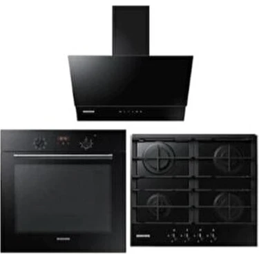 Samsung NV60K5140BB - NA64N7100AB - NK24N7060VB Siyah Ankastre