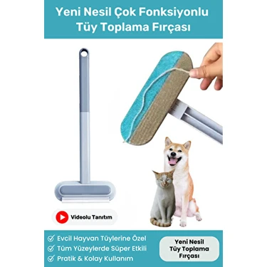 Vitexpert Yeni Nesil Çok Fonksiyonlu Kedi Köpek Tüyü Toplayıcı Koltuk Halı Kıl Tüy Alma & Temizleme